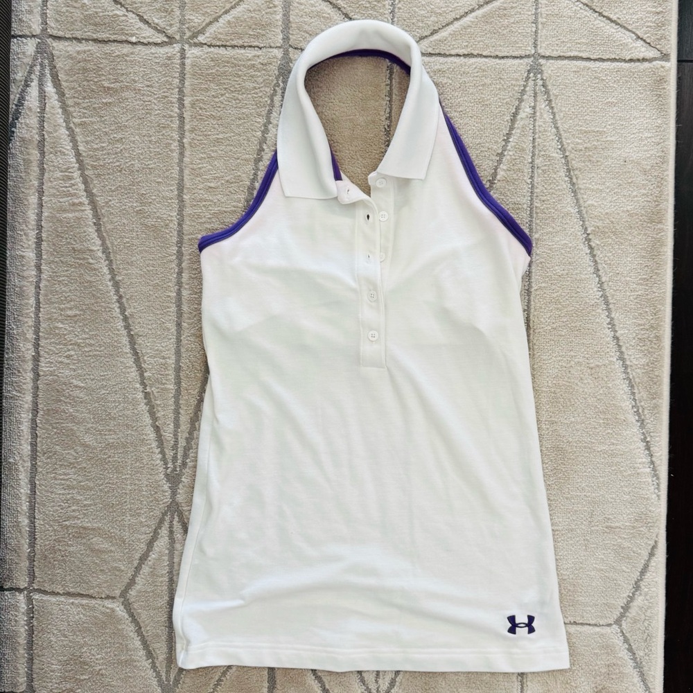 Under Armour halter style golf polo shirt